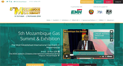 Desktop Screenshot of mozambique-gas-summit.com